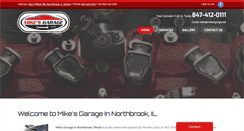Desktop Screenshot of mikesgarage.net